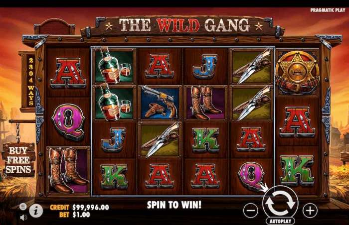 Kemenangan di Setiap Putaran di Slot Gacor Game Online The Wild Gang Pragmatic Play